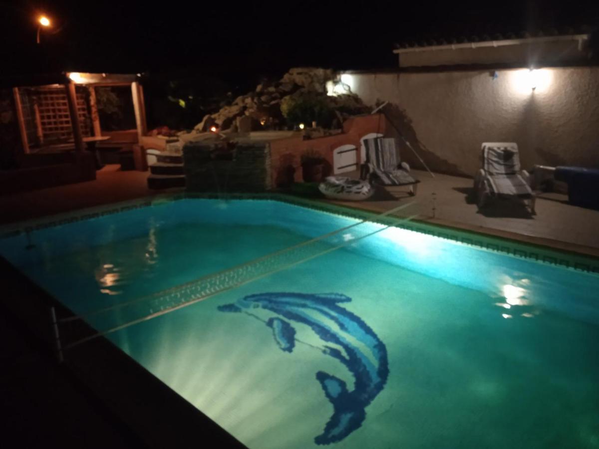 Gite T2 Avec Grande Piscine Apartment Villeneuve-la-Comptal Luaran gambar